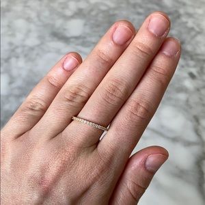 NWT• SWAROVSKI Vittore Ring, Gold-plated, SIZE 58✨